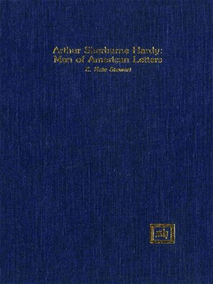 cover image of Arthur Sherburne Hardy